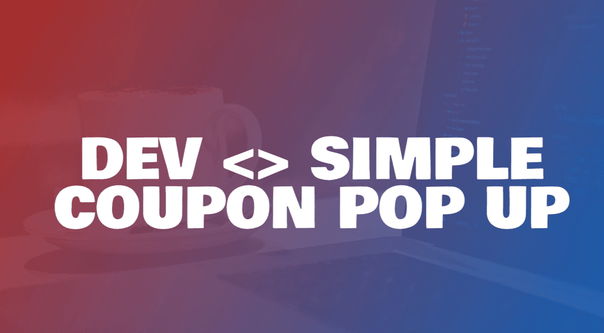 Simple Prompt up Windows Show coupon codes for Coupon Sites